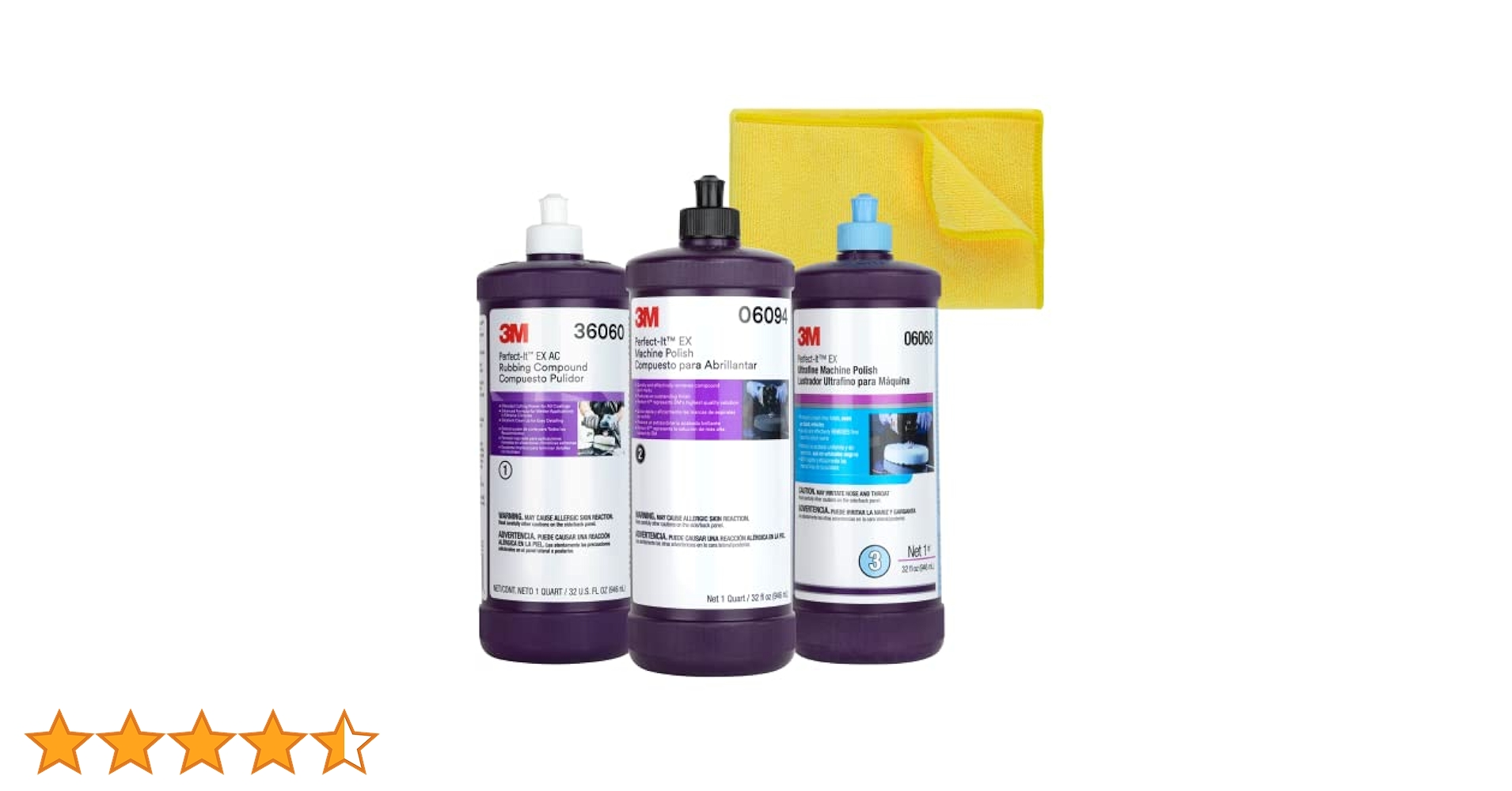 Amazon.co.jp: 3M Perfect It バフ研磨キット | 36060 06094